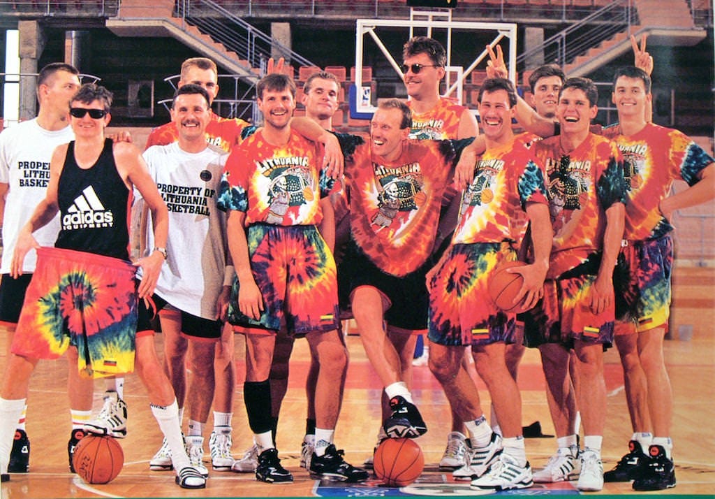 Lithuania Basketball Tie Dye Apparel: Celebrate the Legacy of the 1992 Olympic Team