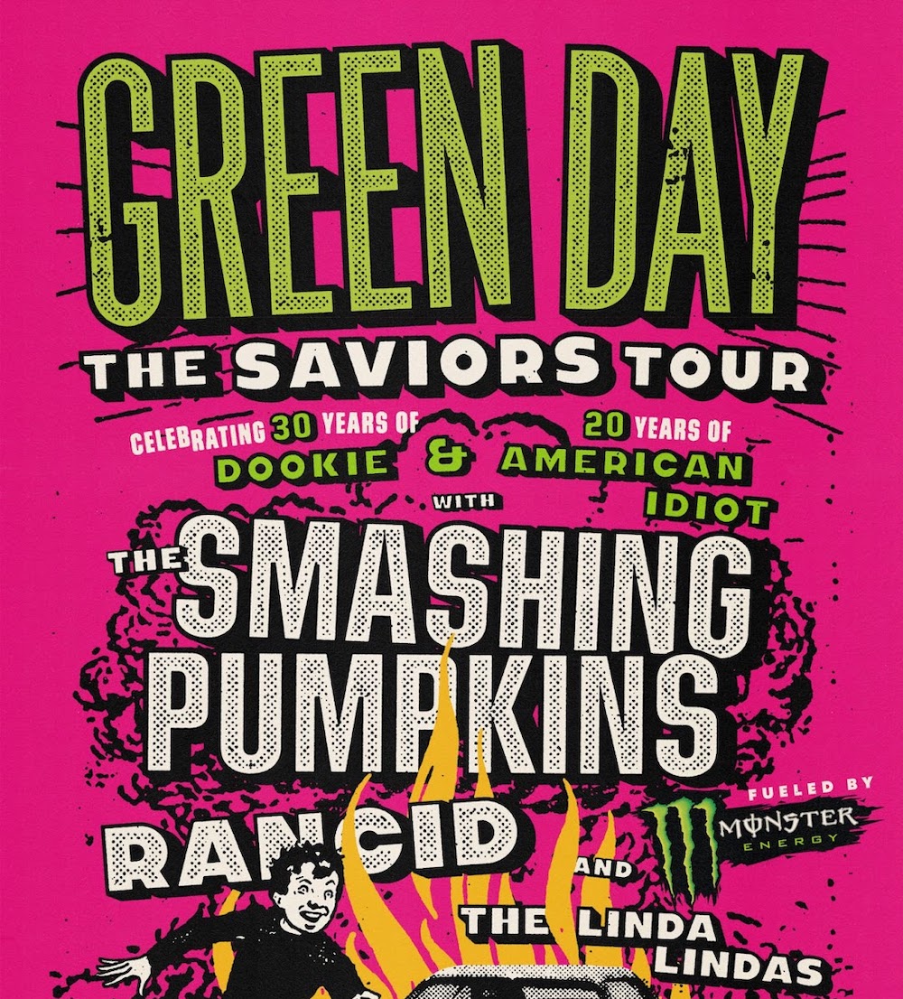 Wow! Green Day and Smashing Pumpkins Rock Hershey Park 2024