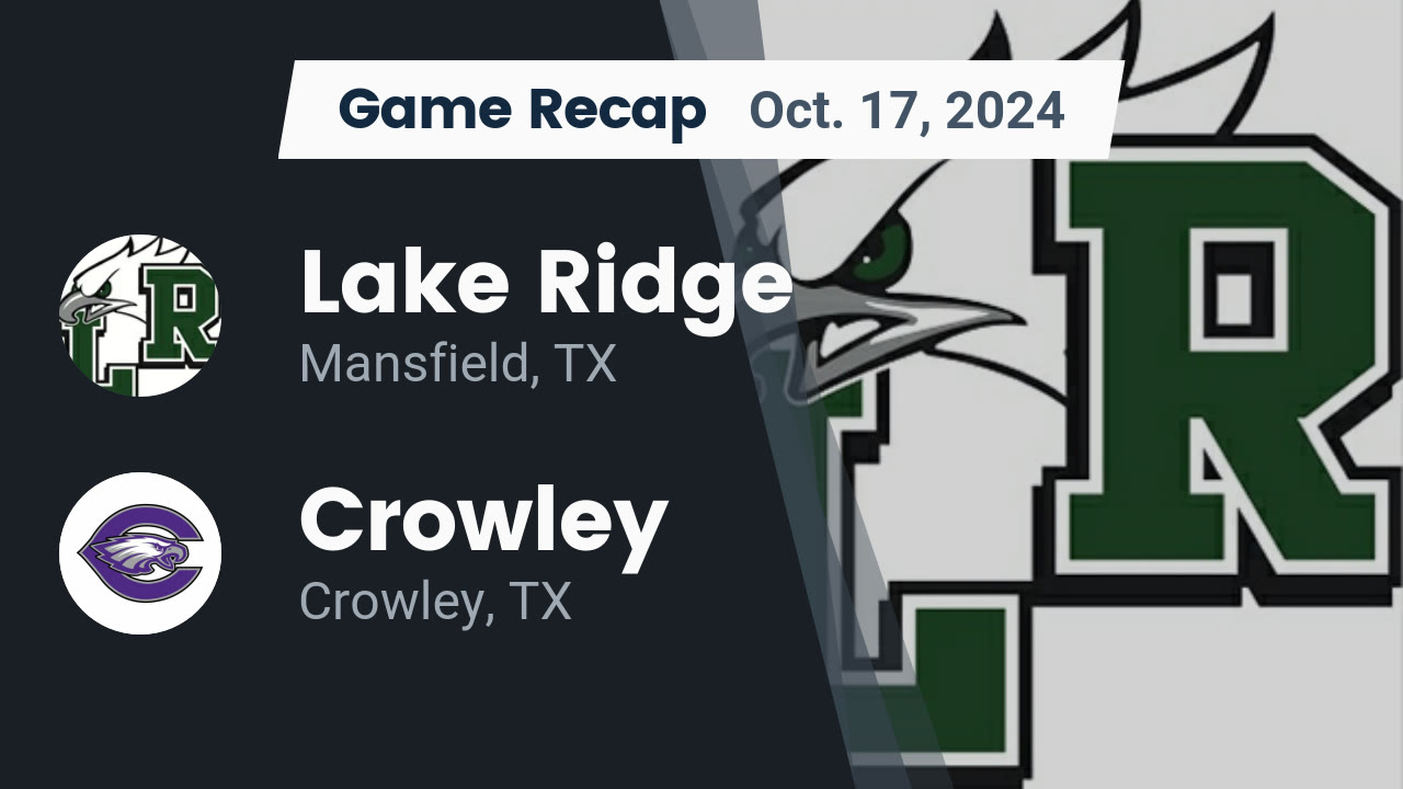 Mansfield Lake Ridge Football Schedule: Scores, News, and Updates