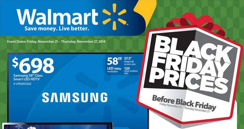 Walmart Black Friday 2014 Kicks Off with Three Big Events