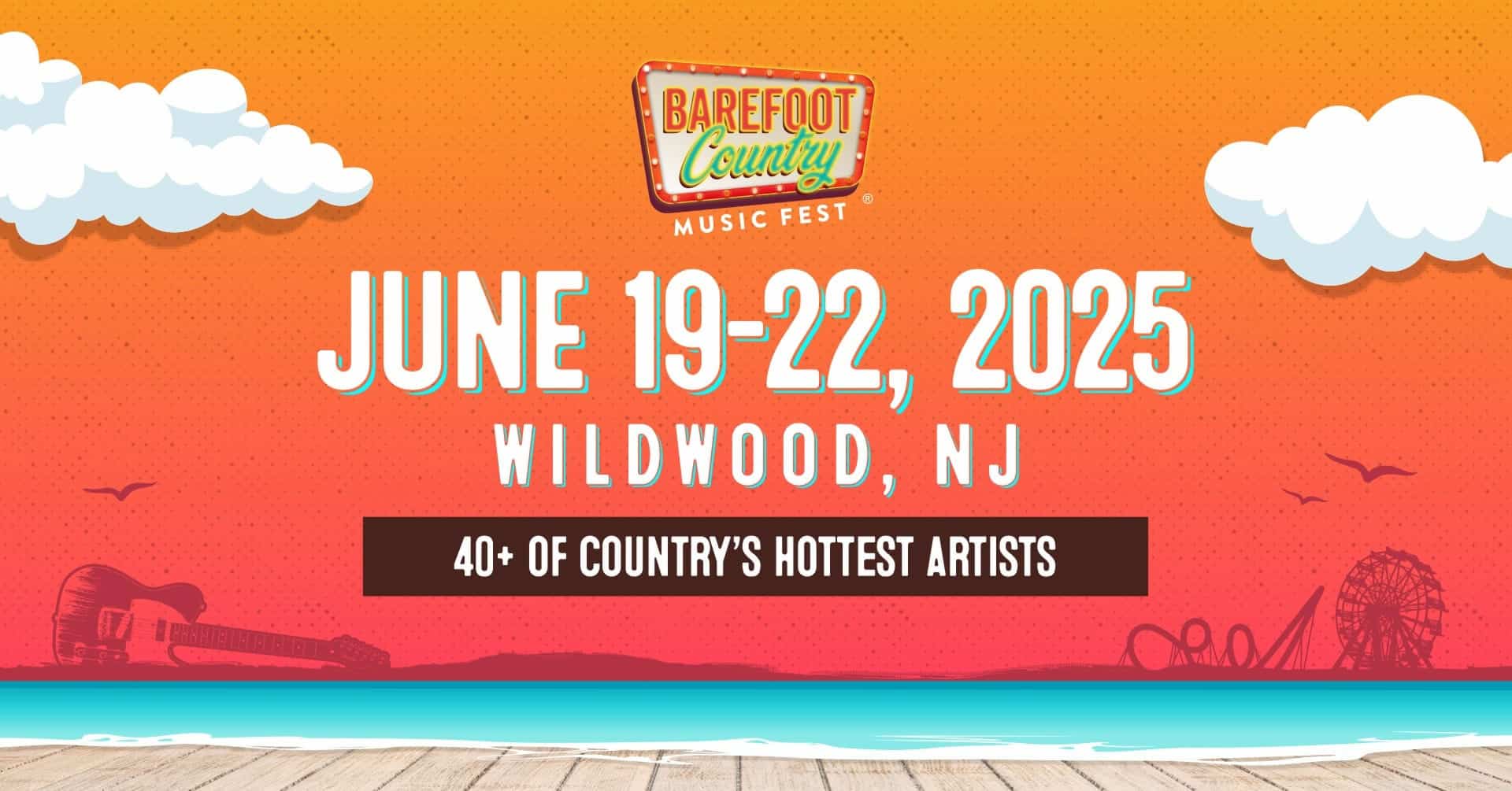 2025 Wildwood Country Music Festival: Dates, Headliners & Tickets