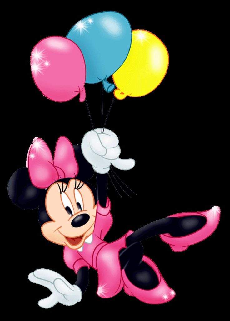 See Minnie Mouse with Balloons in These Adorable Photos