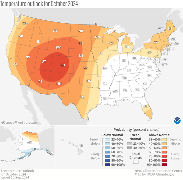 What Will the Weather Be Like in October 2024: Temperature and Trends