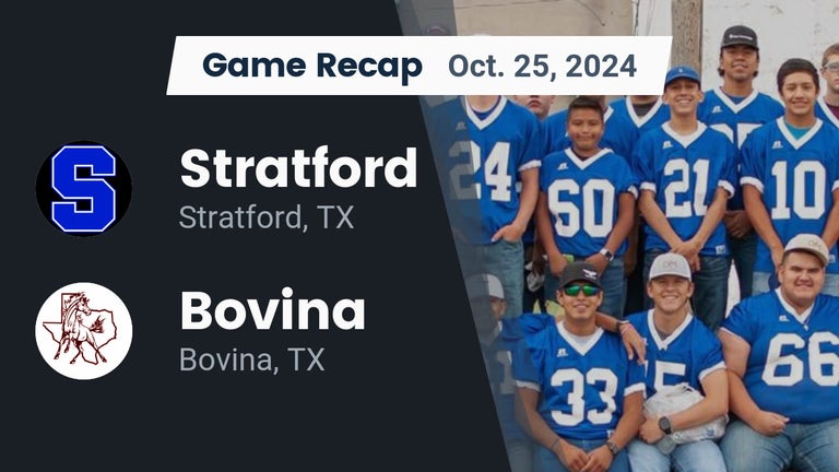 Stratford TX Football: Game Schedules, Scores, and News