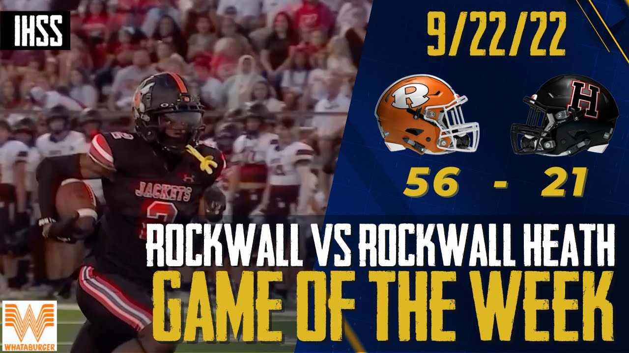 Rockwall vs Heath Football Game: Tickets Sold Out Fast