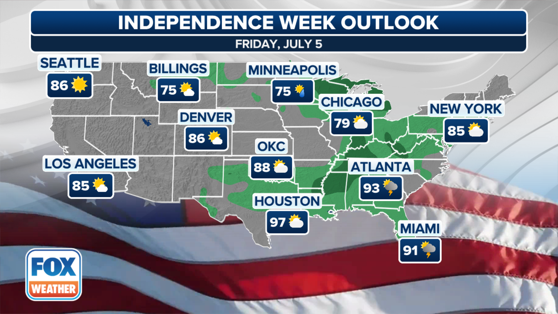 Planning for July 5th  Get Your Weather Details Here