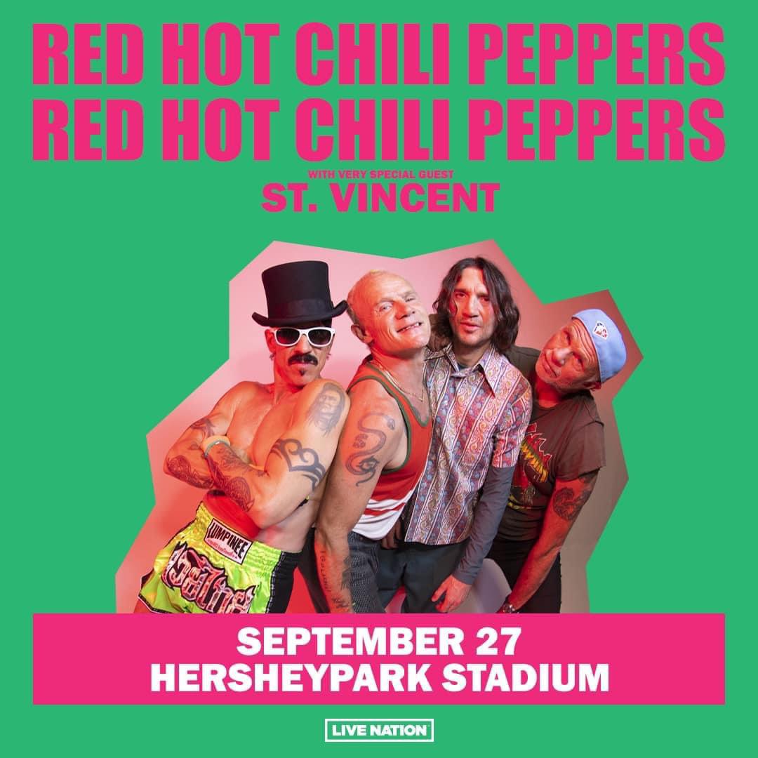 Surprise Opening Act Rocks with Red Hot Chili Peppers in Hershey