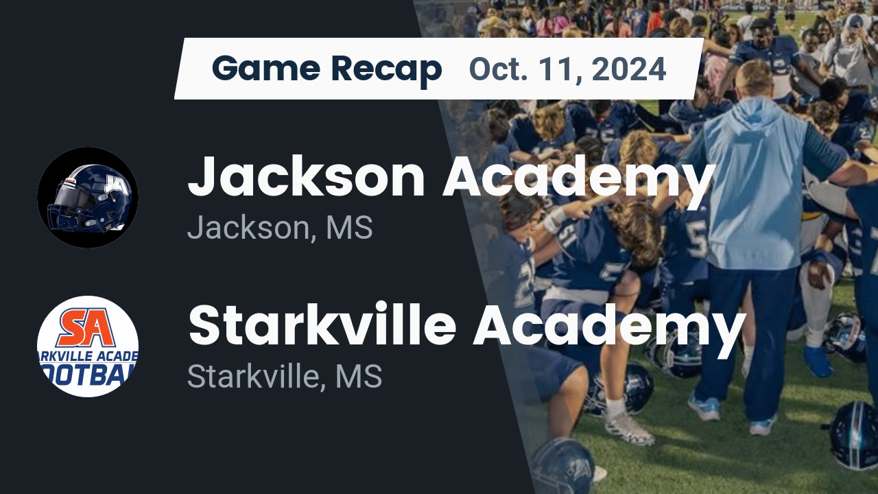 Did Jackson Academy football win? Get the full game score and recap!