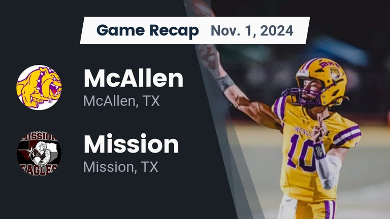 McAllen High School Football Scores: Get Real-Time Updates Now