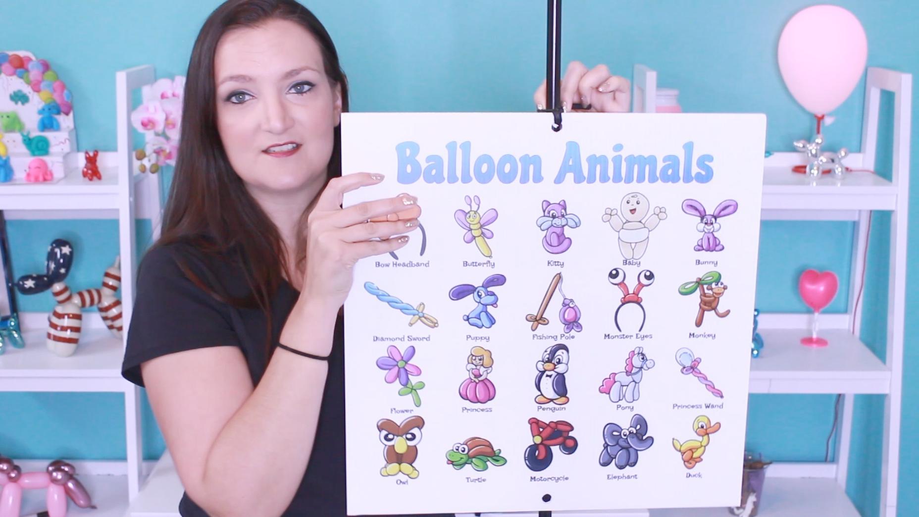 Make Amazing Balloon Animals:  Your Go-To Menu