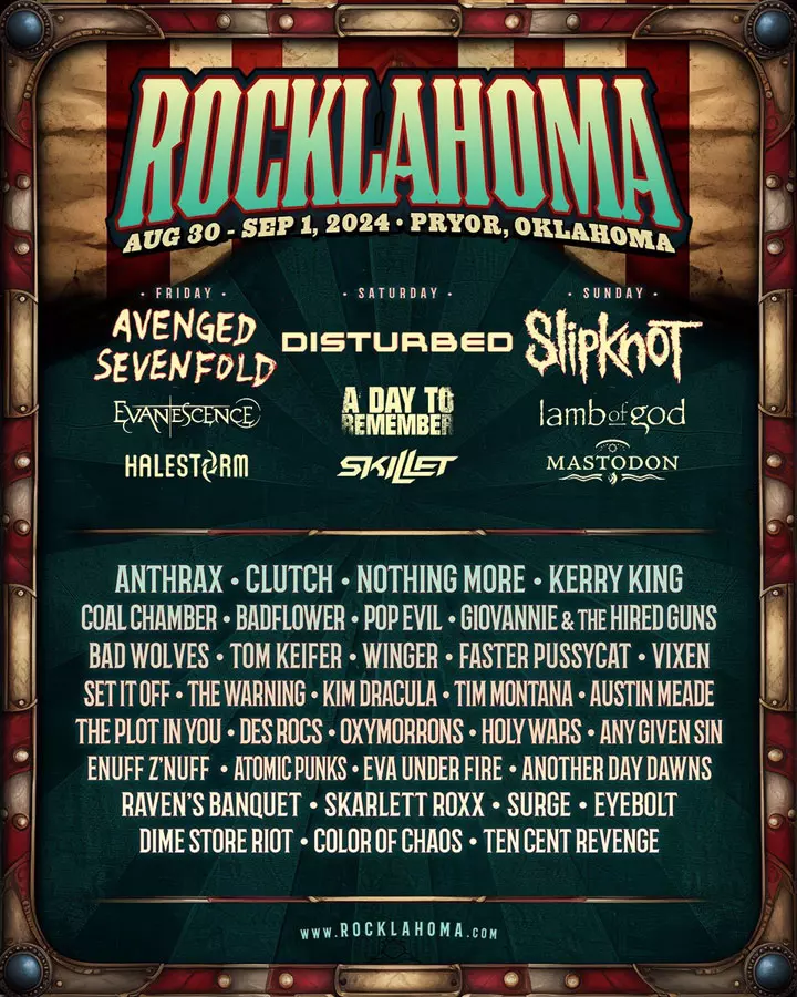 Rocklahoma 2024: Dates, Lineup, and Tickets for 30 Aug Rock