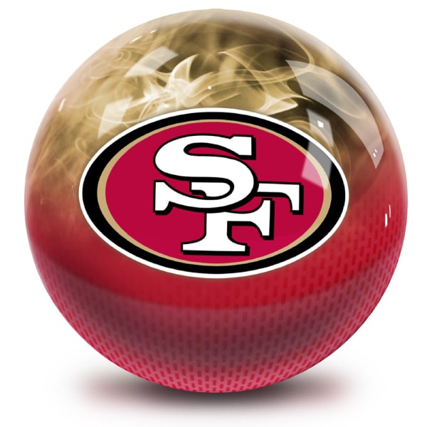 Coolest San Francisco 49ers Bowling Ball Designs Youll Love