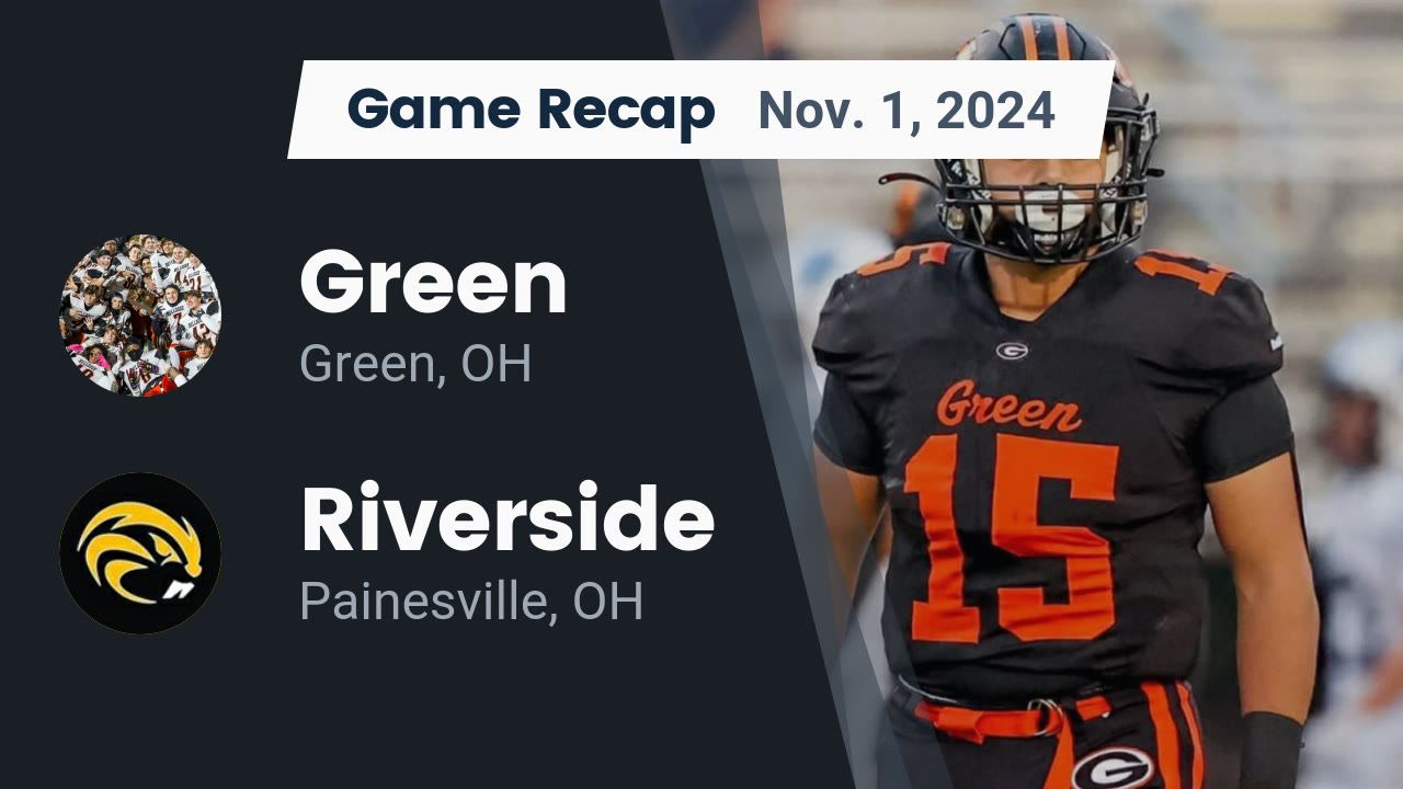 Green High School Football: Whats the Score Tonight? Find Out Here