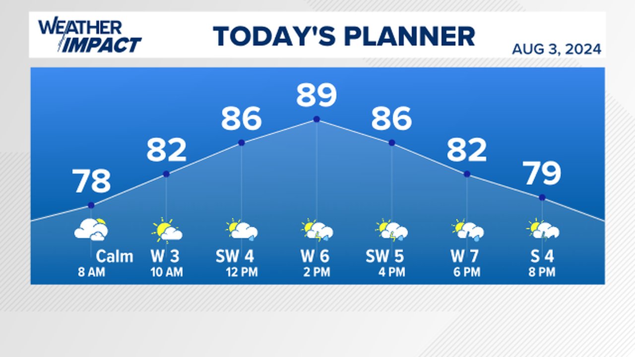 Planning Your Day? Check the August 3 2024 Weather Now!