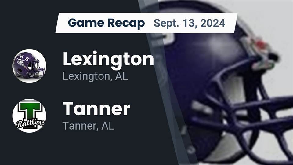 Lexington AL Golden Bears Football: Schedules and Results